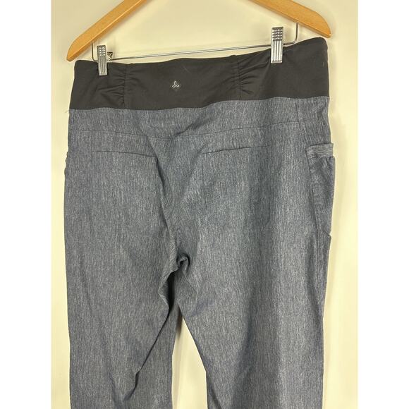 PrAna Summit Pants Women's Size XL 32" Pull On Stretch Pockets Hiking Walking - Picture 10 of 13